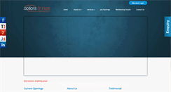 Desktop Screenshot of optionsandideas.com